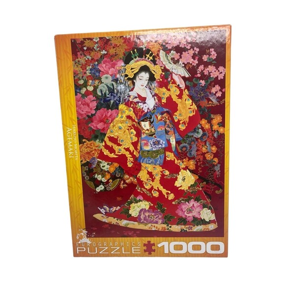Eurographics 1000 Piece Jigsaw Puzzle Agemaki Japan Geisha Asian Haruyo Morita - Picture 13 of 16